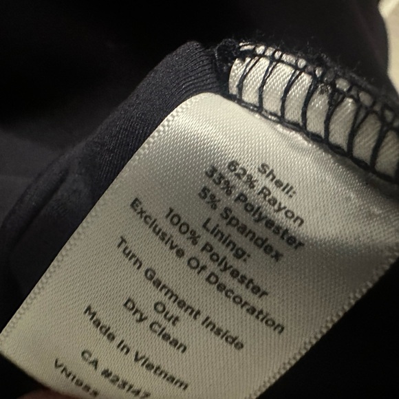 🆕 Talbots PONTE FIT & FLARE DRESS - Picture 9 of 9